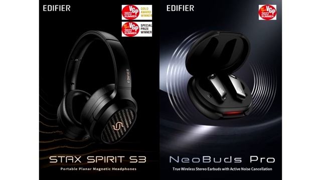 Edifier NeoBuds Pro and STAX Spirit S3 headphones win multiple awards at VGP 2022 смотреть онлайн