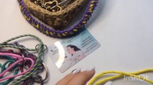 Часть 2 Плетёный шнурок под адресник