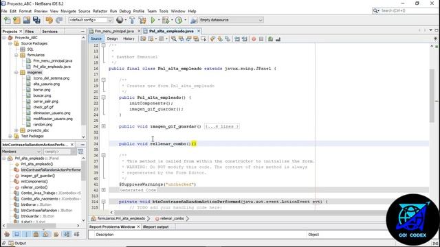 Sistema CRUD / Programando, llenado y numeración en COMBO BOX / JAVA / Sentencia FOR/Video (5/24) смотреть онлайн