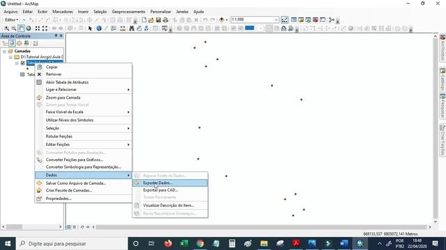 Aula 05 - Converter tabela Excel a Shapefile no Arcgis 10.5 Português смотреть онлайн