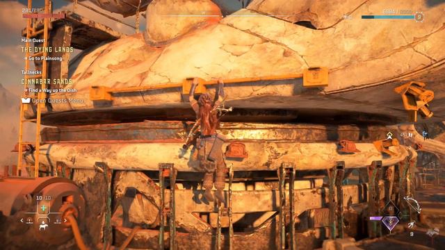 Horizon Forbidden West - Climbing & Overriding the First TALLNECK [PS5 4K60] смотреть онлайн