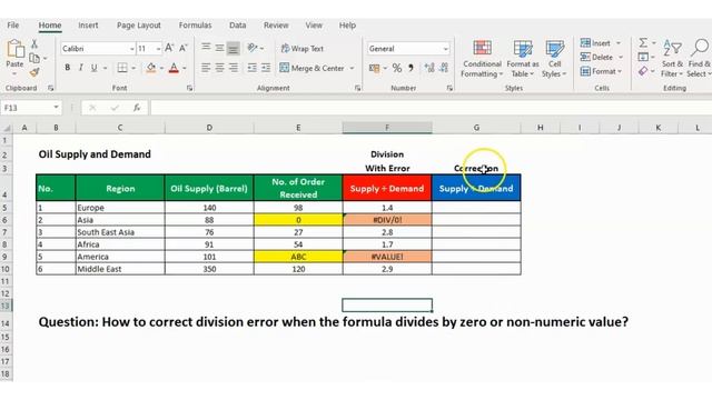 How to Fix Value Error in Excel - (Lesson 4) смотреть онлайн