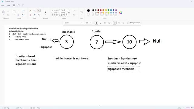 Reversing a Singly-Linked List Iteratively смотреть онлайн
