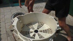 Hotpoint- Ariston WMSG 608 замена подшипников. Часть 2