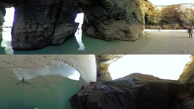 360 Playa de Las Catedrales - Ribadeo смотреть онлайн