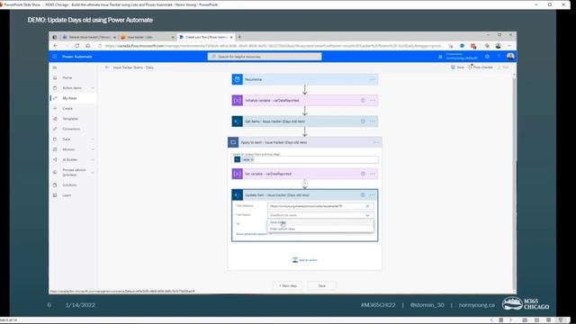 Build the ultimate Issue Tracker using Lists and Power Automate with Norm Young смотреть онлайн