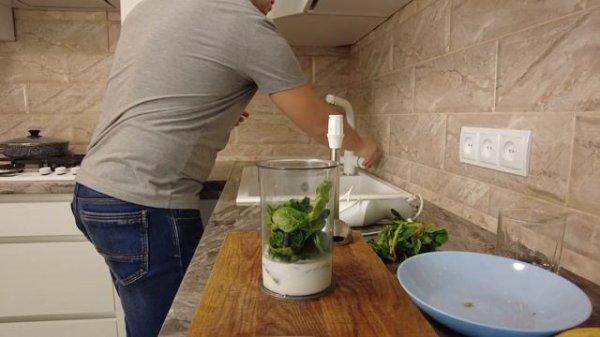 Полезный утренний коктейль - СМУЗИ ГРИНЧ