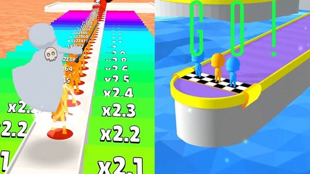 Wipeout Fun Run 3D | Solo Leveling - 123456789 Walkthrough TikTok Video Gameplay Mobile Gaming смотреть онлайн