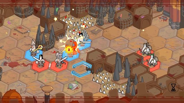 Pit people геймплэй пошаговой игры смотреть онлайн