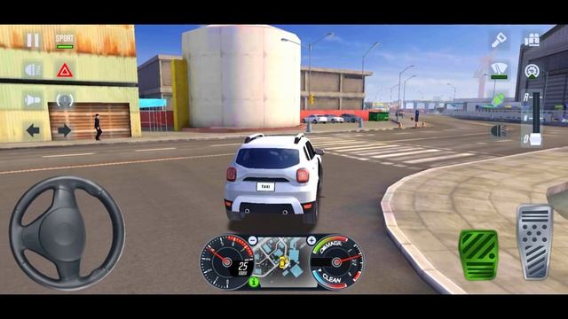 Taxi Sim 2020 ? ? Renault Duster Crazy Drive || Taxi Game 61 || Alpha Mobile gaming смотреть онлайн
