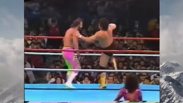 Genichiro Tenryu vs Randy Savage MV highlight смотреть онлайн