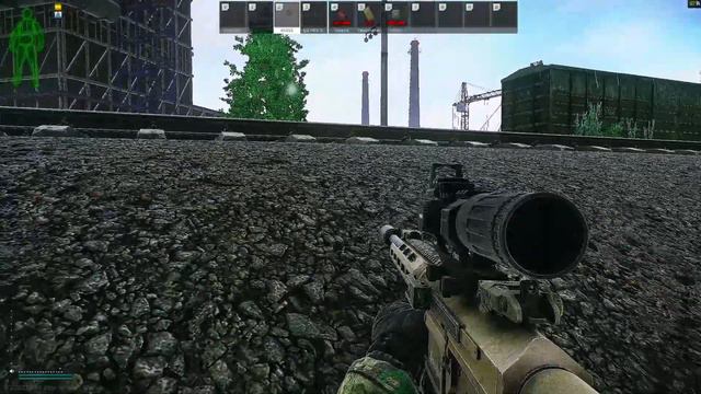 Escape from Tarkov Таможня 48+ LVL -4 и смерть в конце! смотреть онлайн