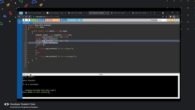 Learn To Code | Session 3 | Introduction to Java смотреть онлайн