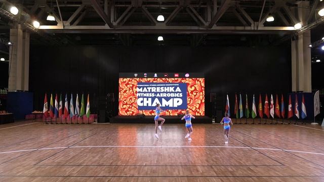 Вербовская Алиса, Правдина Мария, Клепкина Любовь MATRESHKA FITNESS-AEROBICS CHAMP Финал смотреть онлайн