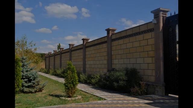 Надежные заборы из камня – stonetech.pro смотреть онлайн