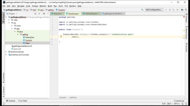 Gatling. Нагрузочное тестирование. Java DSL. Основы смотреть онлайн