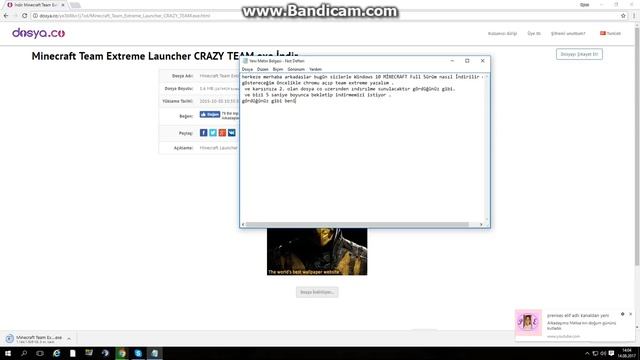 - Windows 10 - Minecraft Full Sürüm Nasıl İndirilir смотреть онлайн