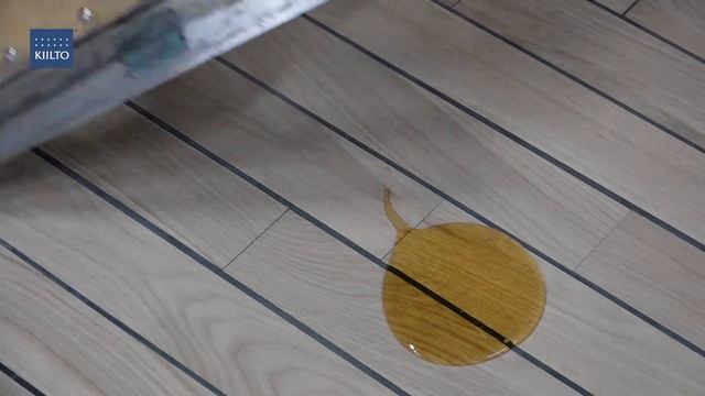 Laevateki Põrand: KiiltoFix Masa Ja Kiilto Parquet Oil / Shipdeck Flooring