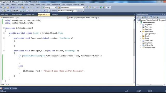 Forms authentication using user names list in web.config Part 90 смотреть онлайн