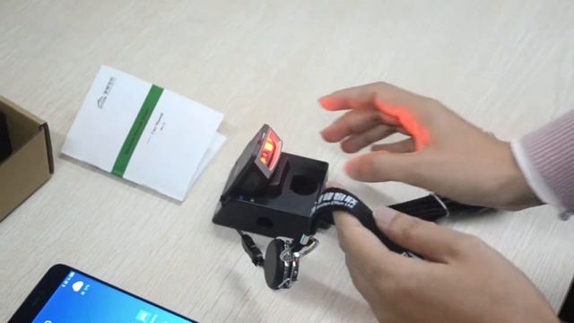 NS02 mini bluetooth NFC 1d 2d handheld barcode scanner смотреть онлайн