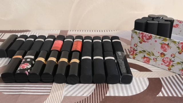 Моя коллекция косметики | Помады | 1 часть | AVON | + отбор в проект смотреть онлайн