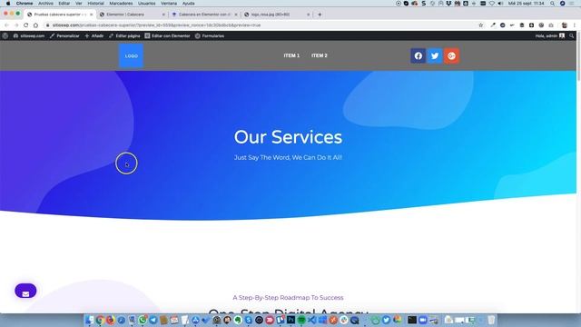 Configurando el menu para moviles en Elementor смотреть онлайн