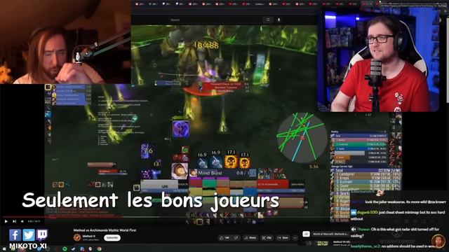 "Ça ressemble à WoW 😱😱 L'interface de FFXIV est horrible !" L'avis d'Asmongold sur la World Prog ! смотреть онлайн