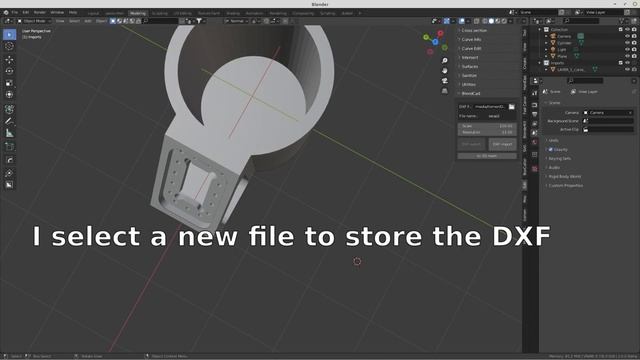 BlendCad example смотреть онлайн