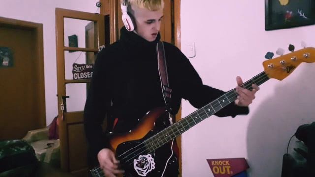 My War - Black Flag bass cover смотреть онлайн