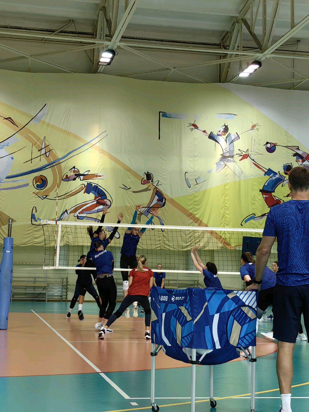 Тренировка женской сборной России в Новогорск смотреть онлайн