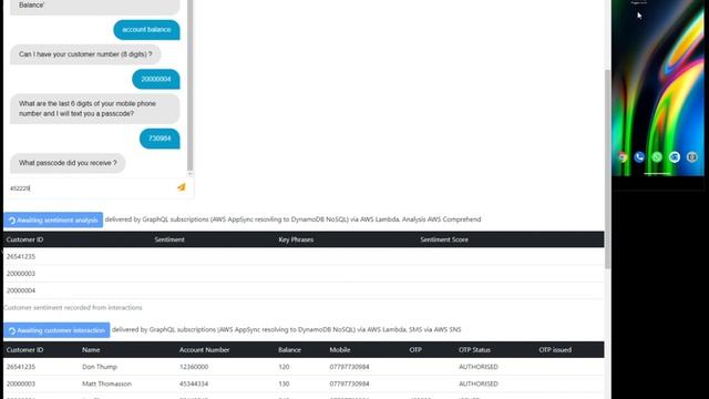 AWS Lex Chat Bot with App Sync (Dynamo), Sentiment Analysis and integration to Microsoft Dataverse смотреть онлайн