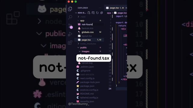 How To Make a Custom 404 Not Found Page Next JS 13 Tutorial For Beginners ✨ #coding #tech #nextjs смотреть онлайн