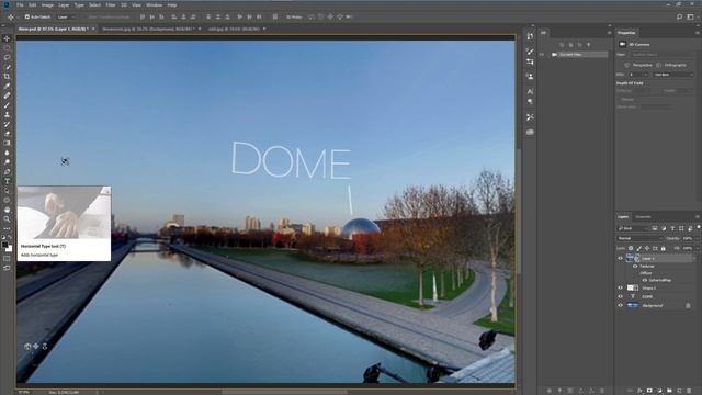 360 3D Spherical Panoramas in Photoshop CC 2018 - Edit, Save, Animate - New Feature смотреть онлайн