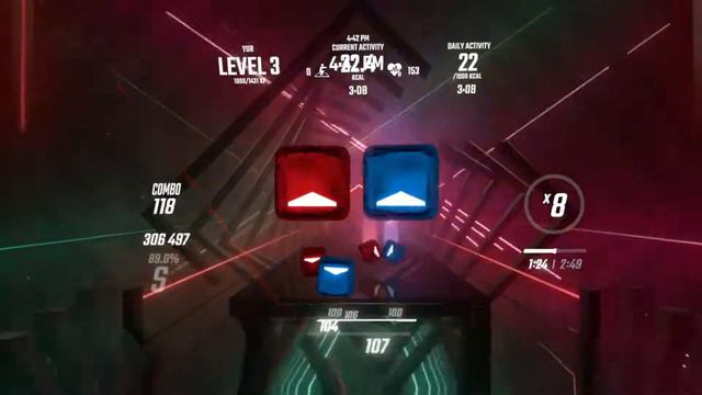 Beat Saber | Stronger than You ( Undertale Cover ) (Expert+) (S) [89.20%] смотреть онлайн