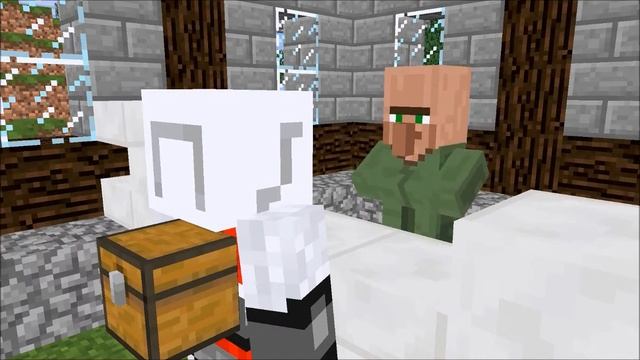 Wanted - Minecraft Animation - Ender Skeleton смотреть онлайн