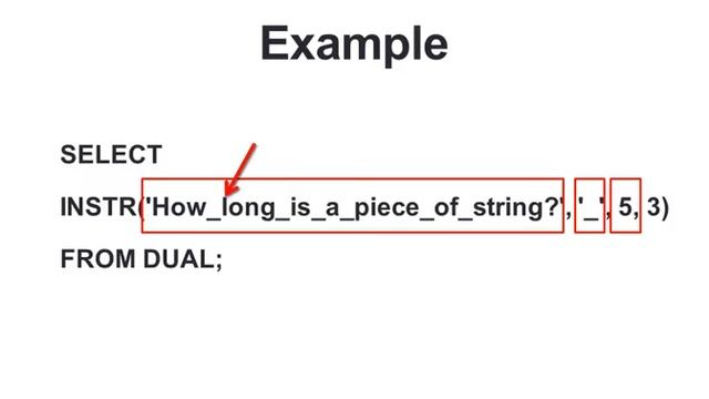 SQL 11g: INSTR Function with example | INSTR function in SQL смотреть онлайн