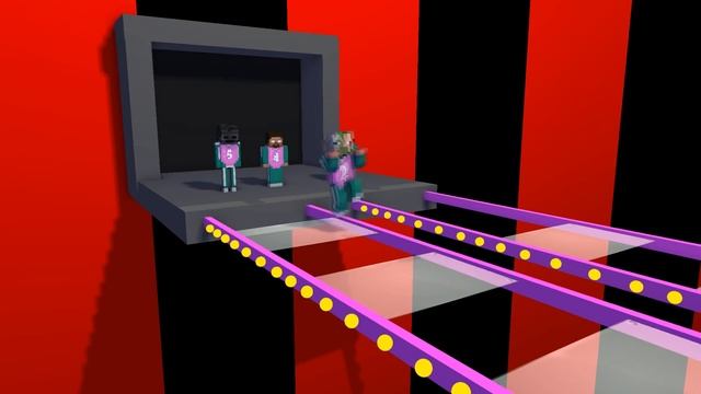 Monster School : SQUID GAME GLASS BRIDGE & MARBEL GAME - LAST EPISODE смотреть онлайн