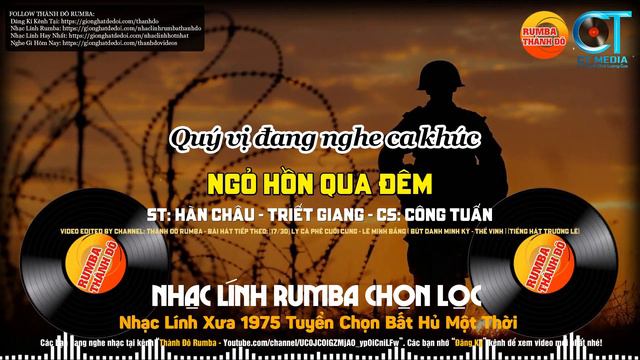 NHẠC LÍNH XƯA 1975 RUMBA - LK VIẾT TỪ KBC, TRÊN BỐN VÙNG CHIẾN THUẬT, CĂN NHÀ DĨ VÃNG...