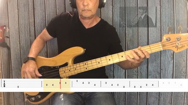 "All My Loving" - The Beatles - (bass tab & cover) - FRANKS BASS COVERS смотреть онлайн