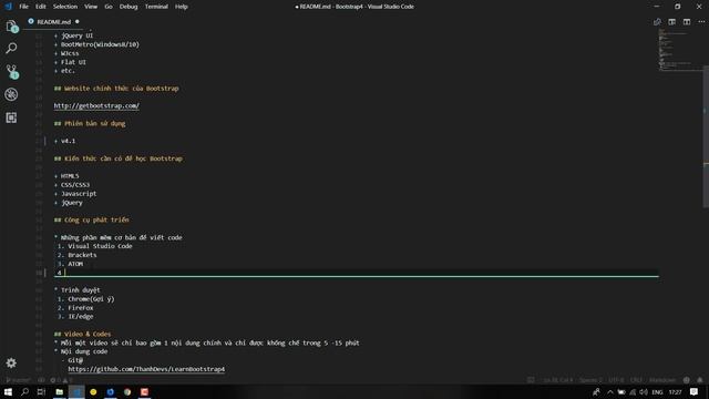 00 ★ Giới thiệu khóa học Bootstrap 4.x смотреть онлайн