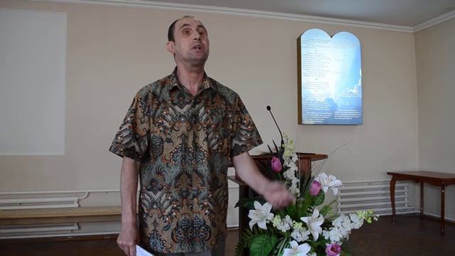 01 июля 2017г. Стих брат Андрей Шпилевой. Церковь Адвентистов Седьмого Дня - город Черкассы. смотреть онлайн
