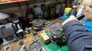 Двигатель Д-8 . Разборка .