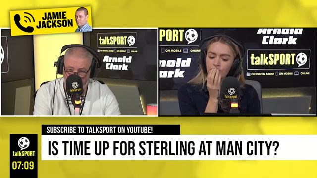 STERLING TO BARCELONA?😱 talkSPORT questions if Raheem Sterling's time is up at Manchester City смотреть онлайн