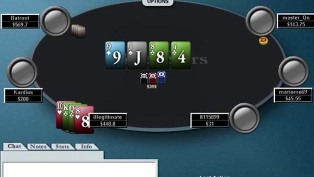 2 PLO hands against maniac fish (2 of 2) смотреть онлайн