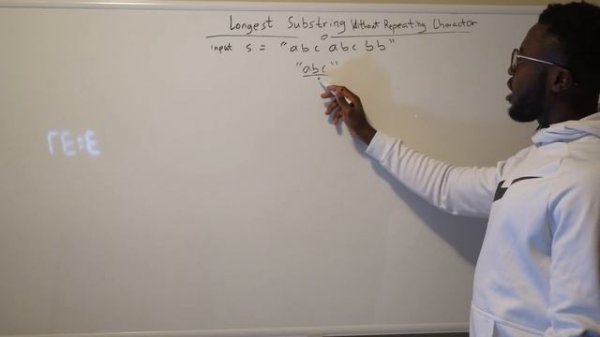 longest substring without repeating characters Explained - C# and Java