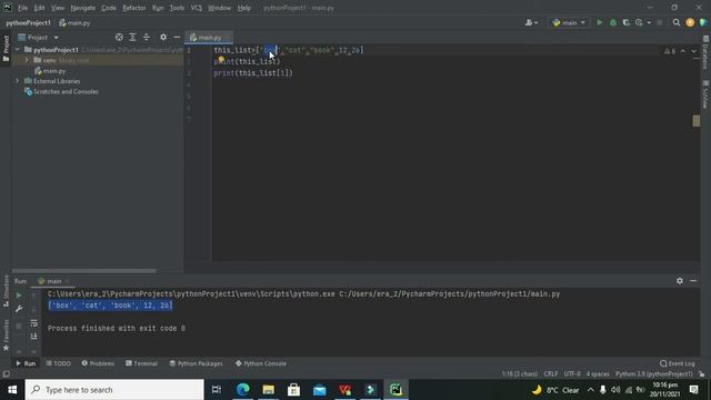 How to use lists in pycharm | how to use lists data type in python in pycharm смотреть онлайн