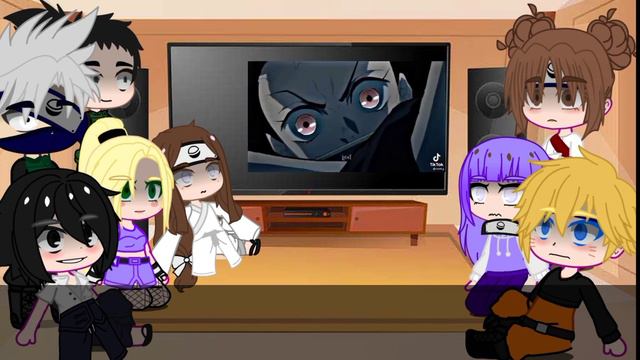 Реакция Наруто на прошлую жизнь Сакури (Незуко Камадо)(🇷🇺/🇺🇸) Gacha club смотреть онлайн