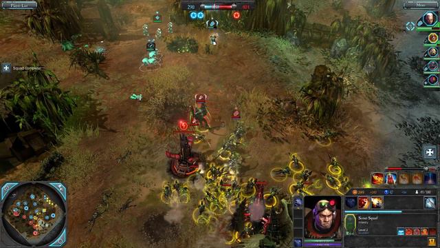 Warhammer 40K Dawn of war Retribution with Elite Mod FC 3V3 with hammer смотреть онлайн