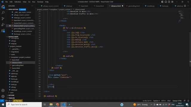 Django Google Maps Tutorial #3: Distance Calculations with Google Maps Distance Matrix API смотреть онлайн