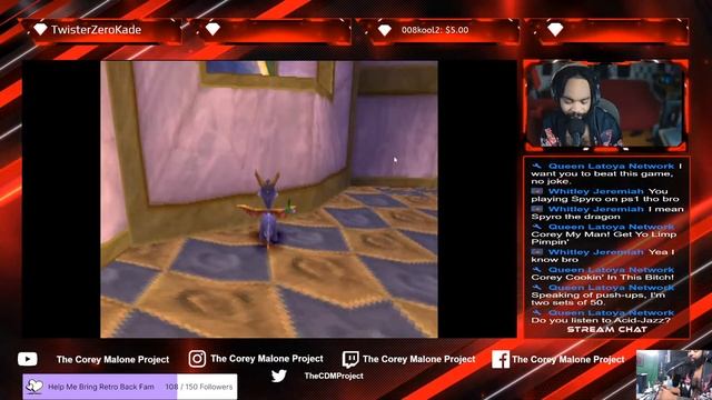 Live Retro Gaming Viewers Choice - Spyro PS1 1998 смотреть онлайн